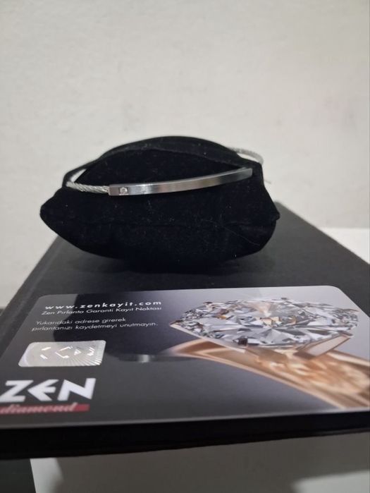 Brățară Zen Diamond Natural 0,03 ct-Nouă Certificată