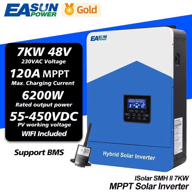 Invertor Hibrid SMH-II EASUN iSolar 7KW WiFi