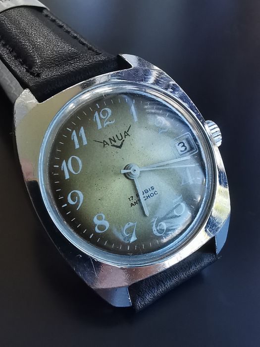 Ceas Anua Calendar - Întoarcere manuala - 31*37 mm -Funct. impeca