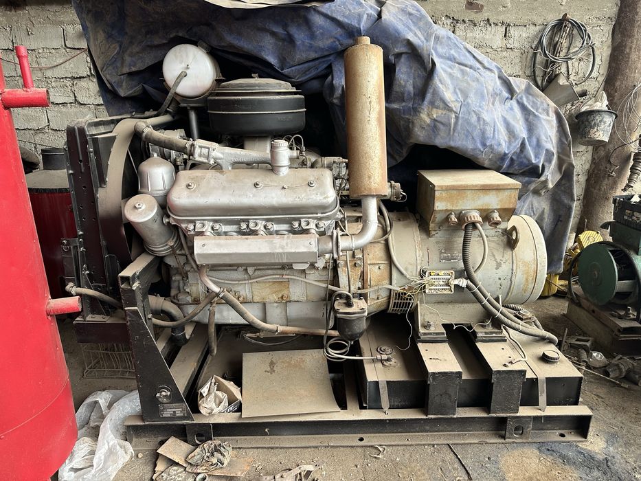 Дизелний генератор мотор Маз с афтаматикой 75 кв