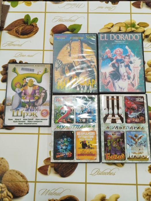 ДВД диски 5 шт цена за все