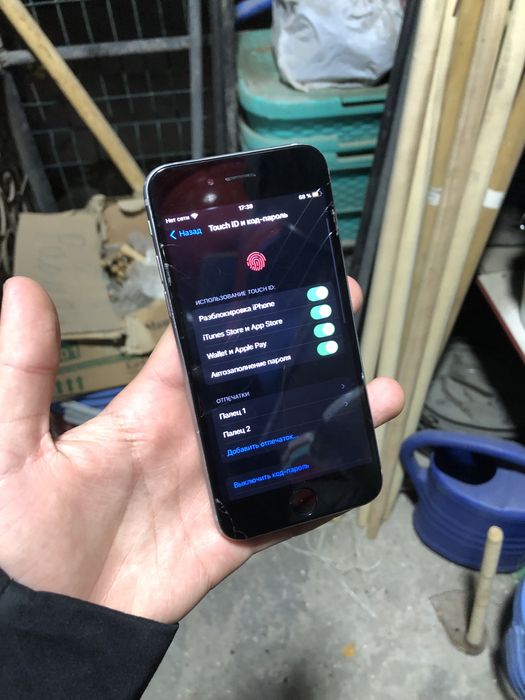 Iphone 6s atpechatka ishlidi