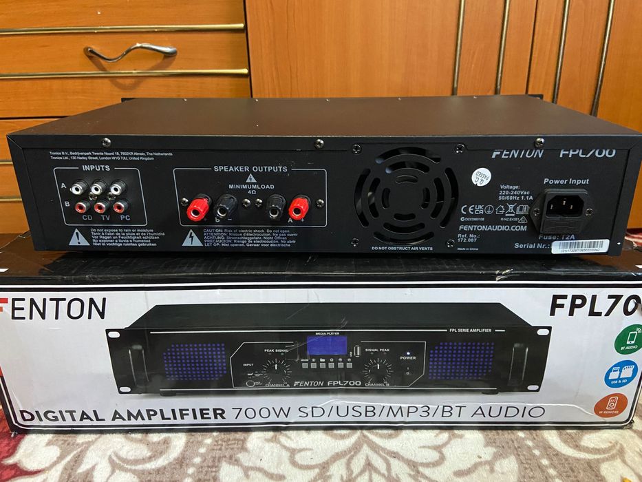 Промо цена 140 евро ! Усилвател SPL 700 Watta BT USB SD CARD