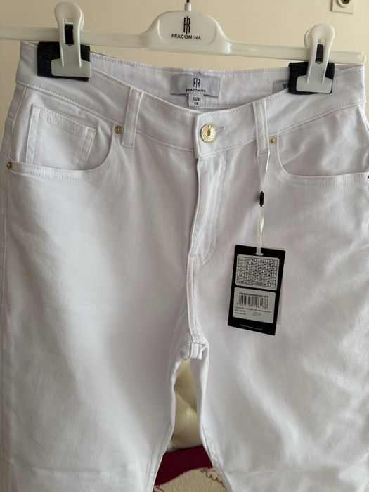 Дамски бели дънки Fracomina