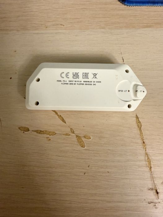 Flipper zero с модулем cc1101