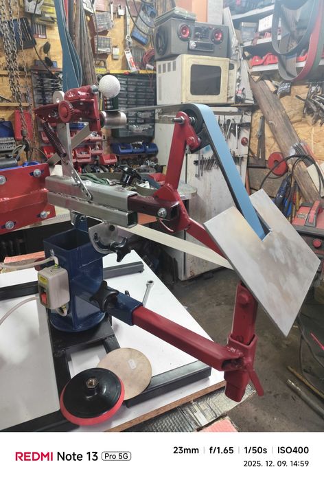 slefuitor cu banda continua. 1,1 kw