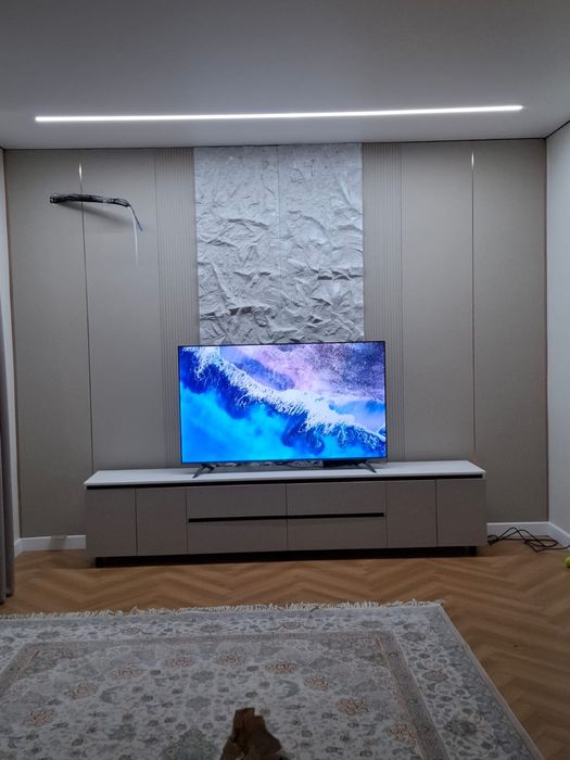 Установка бамбук панелей