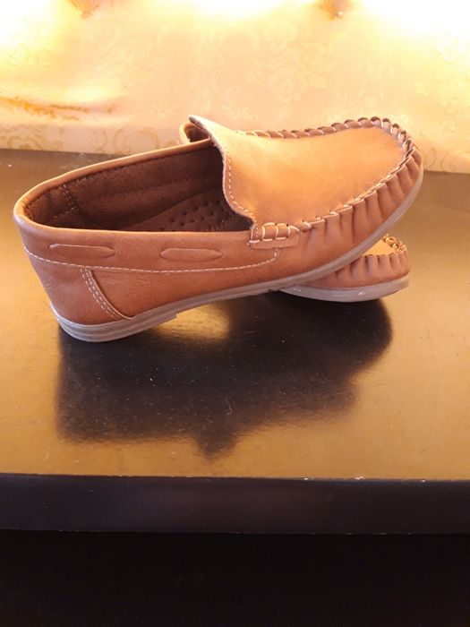 Макасины новые на мальчика 33 размер