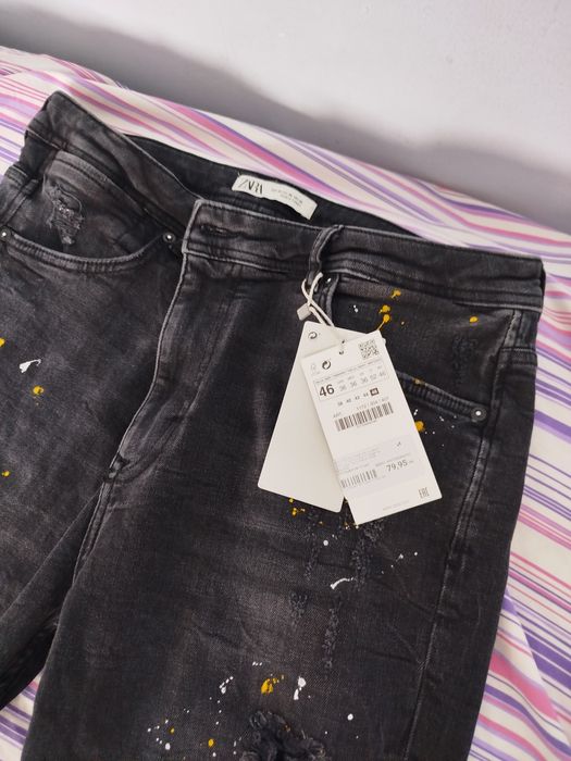 Мъжки Скъсани Дънки ZARA