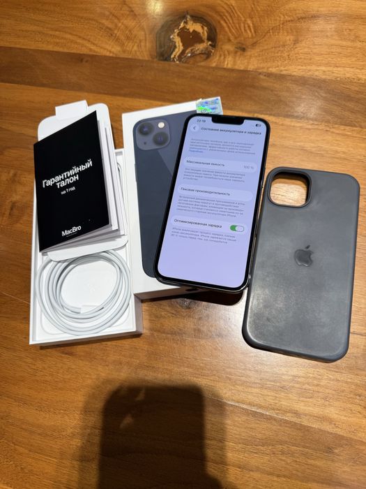 Iphone 13 RK/A 128 GB 100% Родной