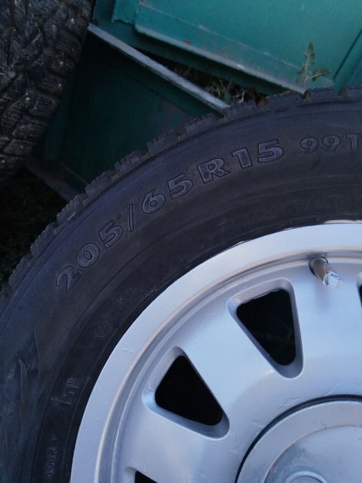 Зимняя резина и титанки