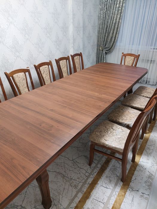 Стол овальный стулья продам