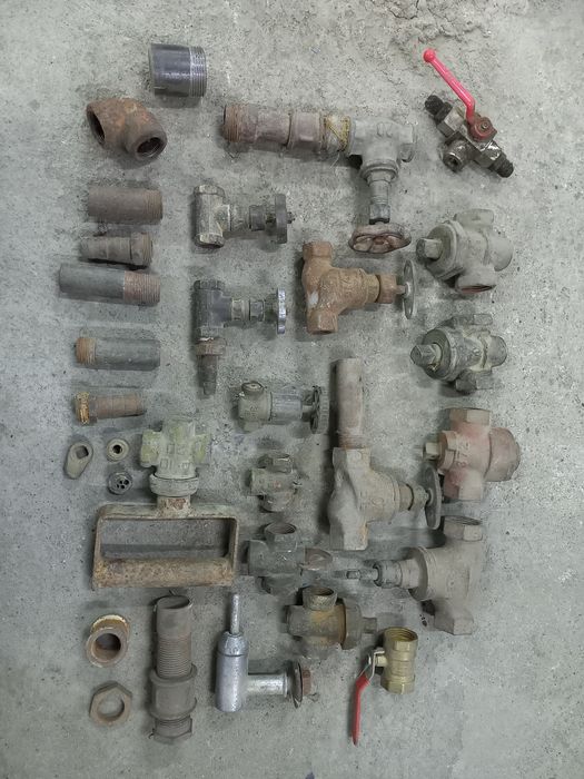 Краны, отводы, сгоны, и фитинги