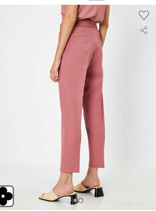 Pantaloni office Koton noi, fara eticheta