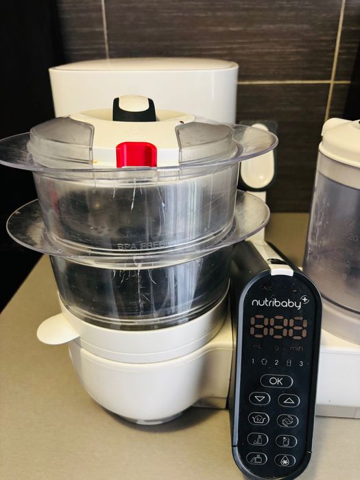 Robot multifunctional pentru gatit 6 in 1 Babymoov Nutribaby