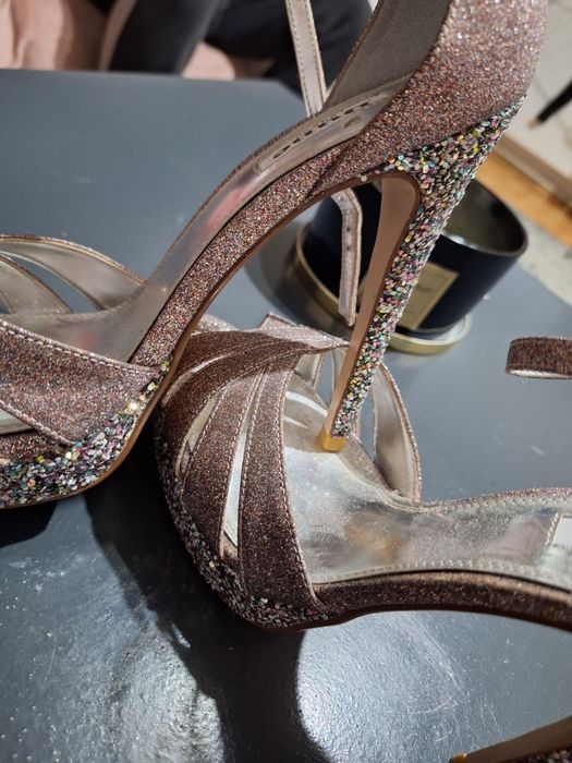 Sandale Dune cu gliter ,noi!