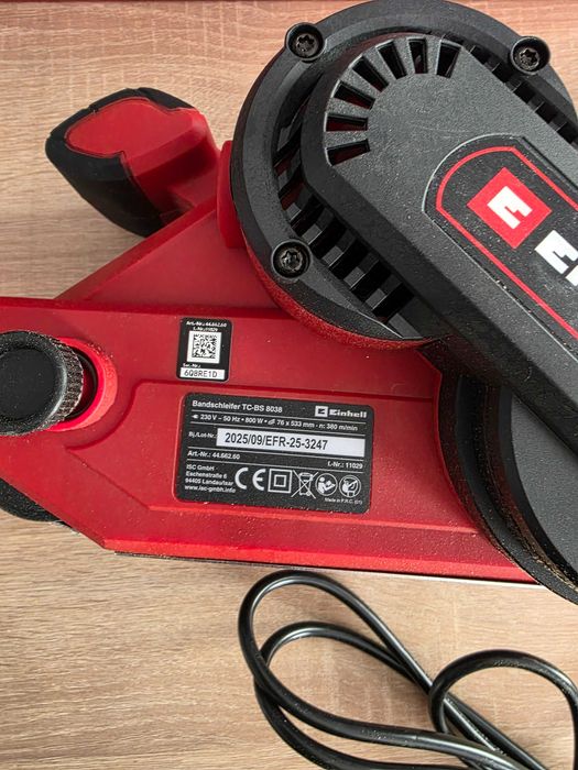 Einhell TC-BS 8038 - Slefuitor cu banda, 800 W, 533x76 mm