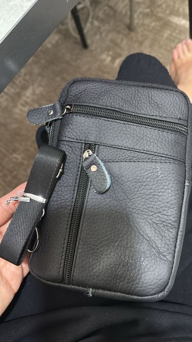 Кожа барсетка мужская