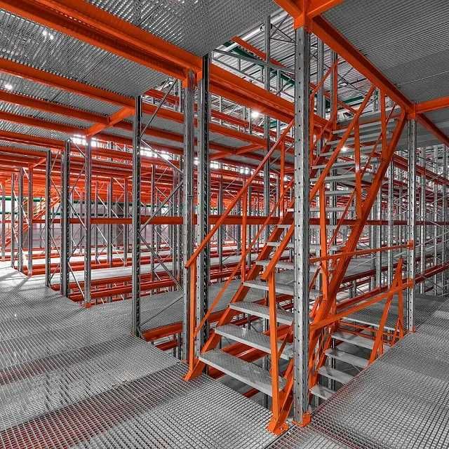 Прочные металлические мезонинные конструкции