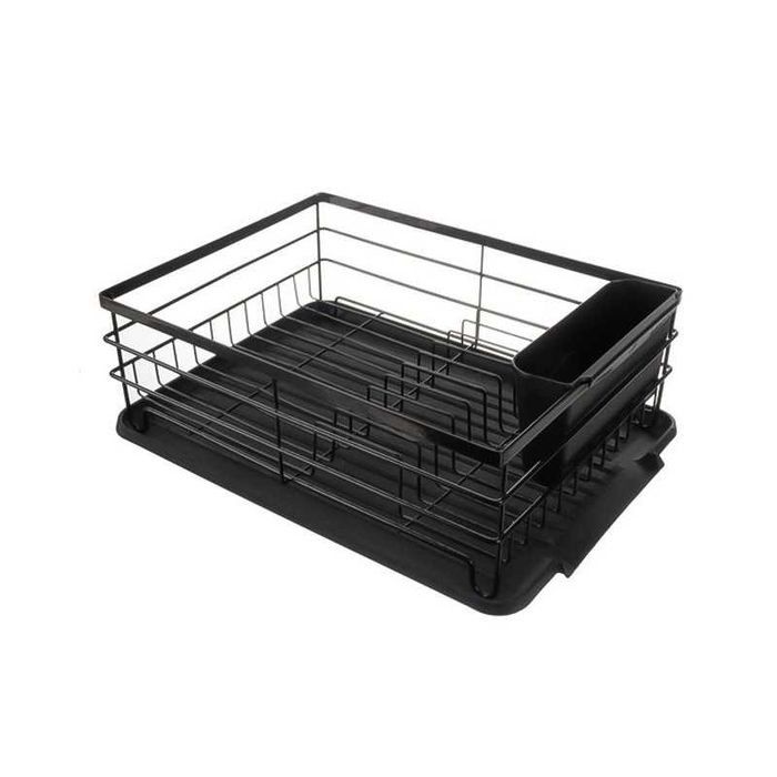 Сушилник за чинии с тавичка за оттичане и поставка за прибори, Ruhhy