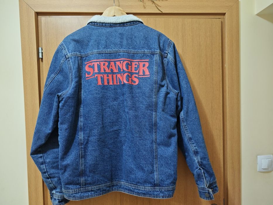 Мъжко Дънково яке Stranger things