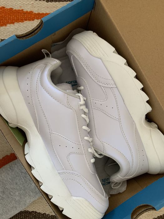 Естествена кожа маратонки Reebok Sprandi