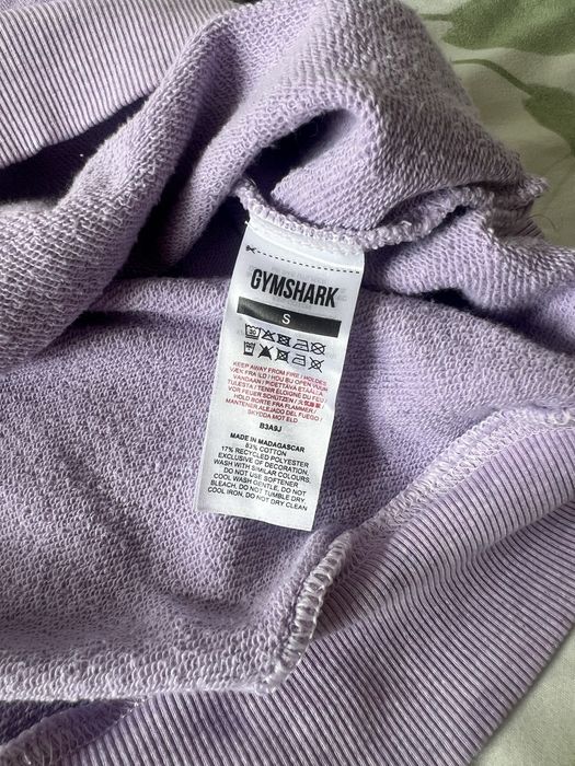 Pulover oversized gymshark liliac