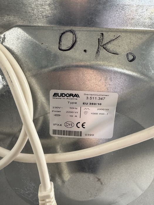 Малка пералня Eudora BabyNova  3 кг