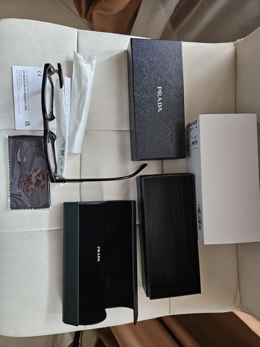 40%Redus Rama vedere barbati Prada PR 08Z Nou, Original