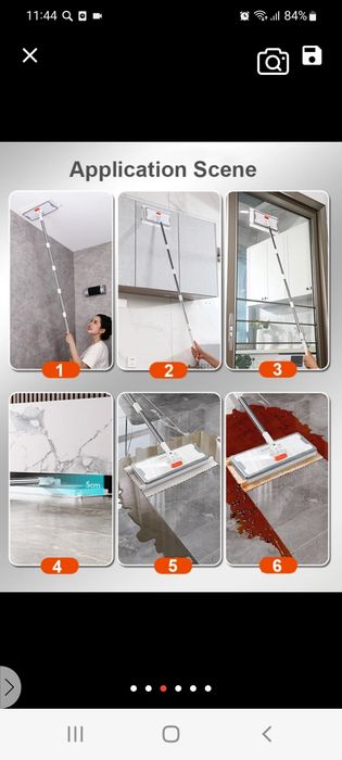 Швабра с автоматзажимом