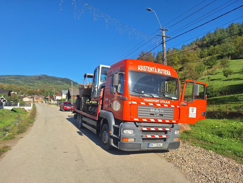 Transport utilaje pana la 16 tone