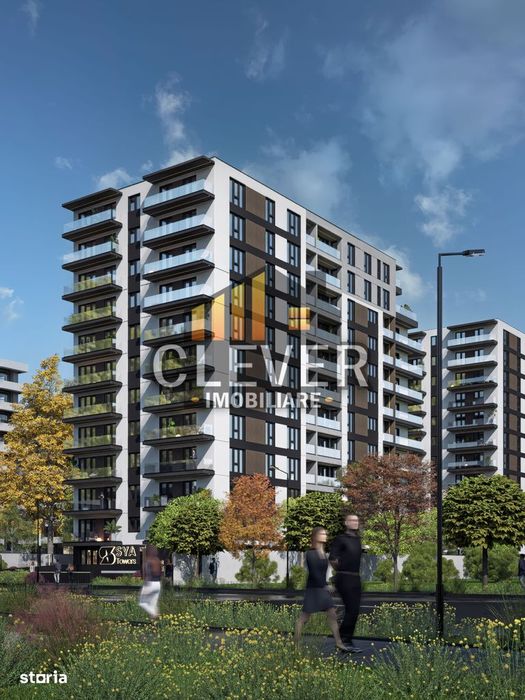Garsonieră decomandată, Metrou Teclu 12 min, zona Pallady