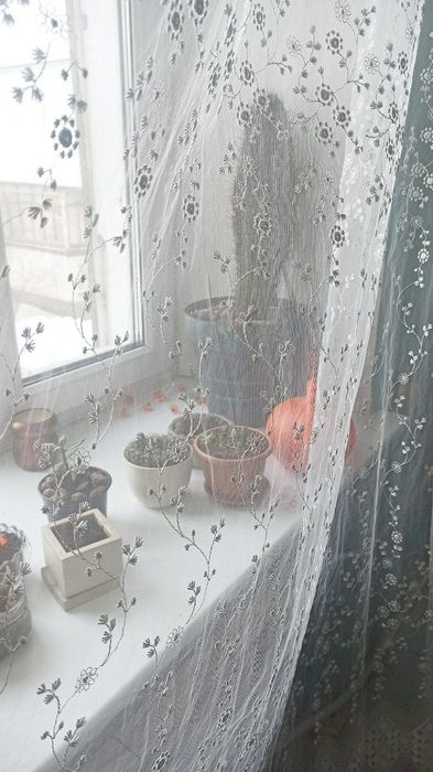 Тюль  2 шт: 600*300