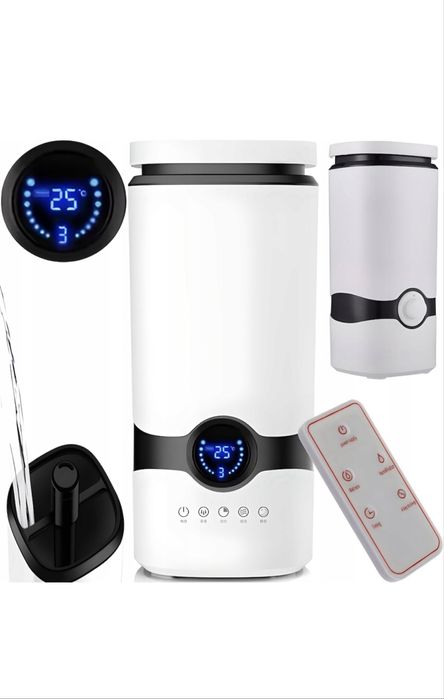 Ultrasunete cu Difuzor Aromaterapie, Higrometru  de 4L