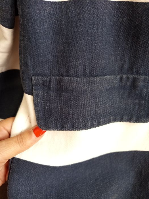 Дамско сако с дънков елемент