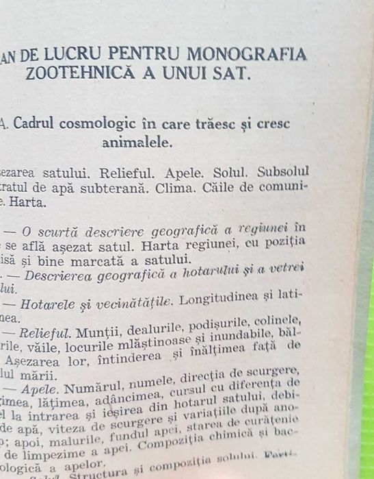 F744-I- Indrumari pentru echipele de veterinari Romania-Intocmirea Monografiei Zootehnice a unui Sat Rege Carol 2. Stare foarte buna.
