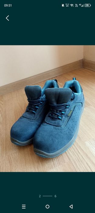 Pantofi de muncă cu bombeu