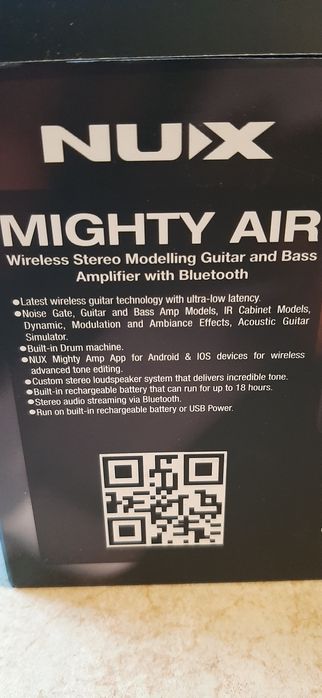 Nux Mighti Air,  amplificator de chitară/bass cu modeling