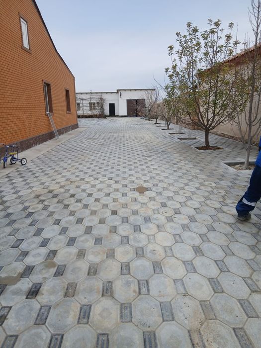 Укладка брусчатки