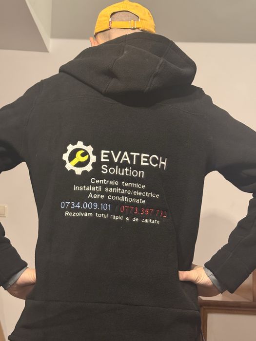 Personalizare prin broderie - tricouri, bluze, sepci, genti bumbac