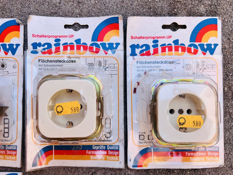 Електрически ключ и контакт rainbow, чисто нови