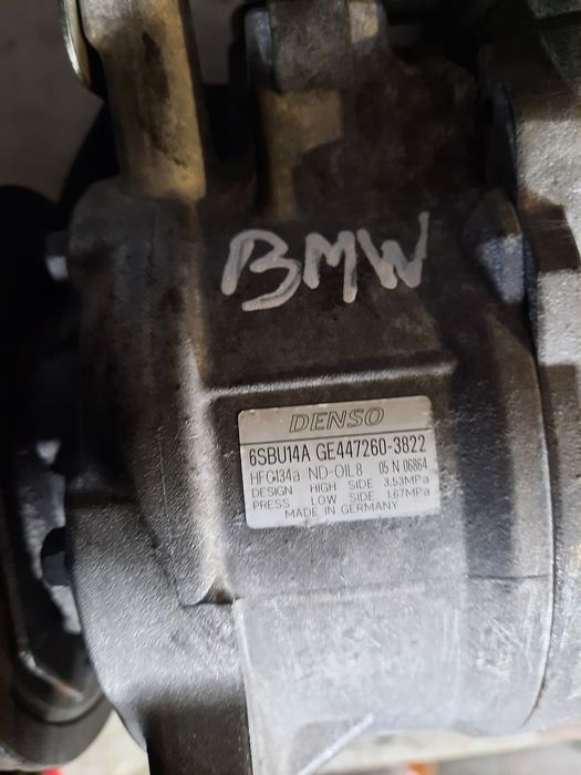 compresor ac clima bmw seria 3 e90 e91 2.0d n47 seria 1 e81 e87 2.0d