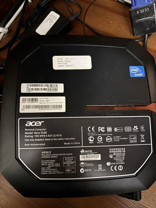 Компютър Acer Revo RL 80 - страхотно  HTPC