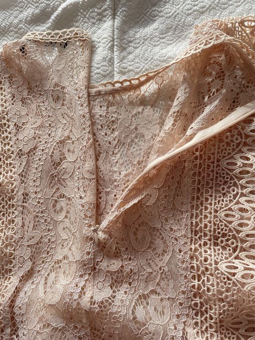 Top Zara dantela M