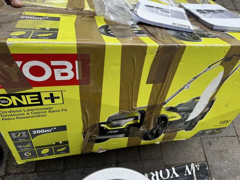 Circular si masina de tuns iarba electrica Ryobi