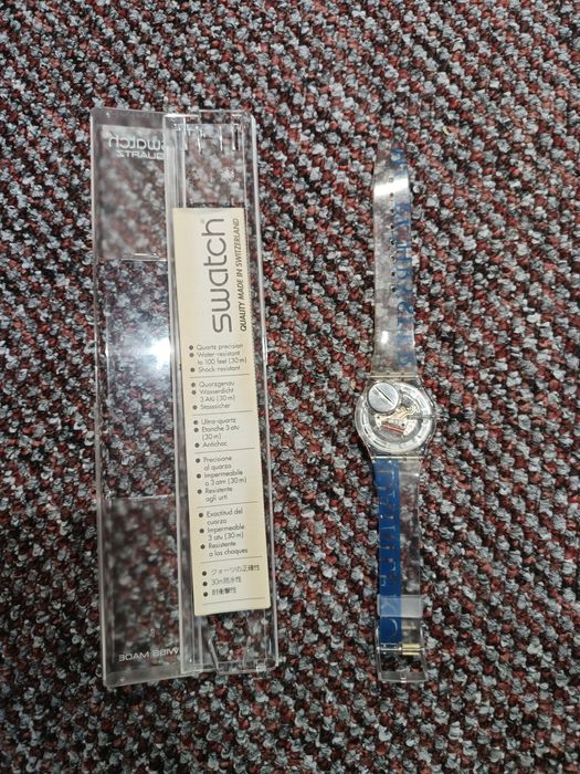 Swatch GZ157 (1998) Skeleton – Nepurtat – Swiss Made – Cutie Originală