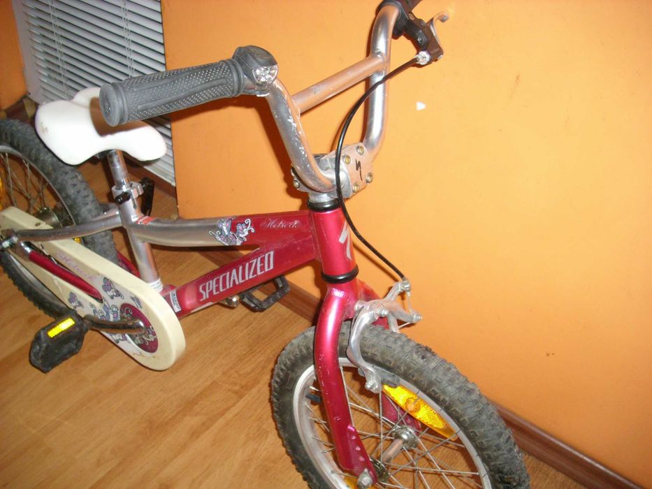 SPECIALIZED 16" USA АЛУМИНИЕВ детски велосипед,колело +спомагателни.Идеален.