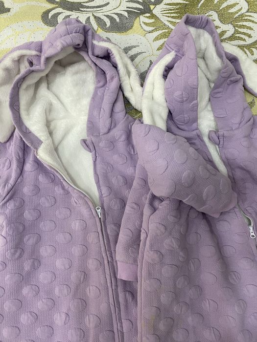 Для двойни комбезы