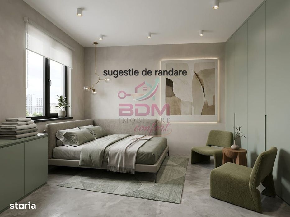 0 % Comision I Apartament 2 camere I 44 mp I zona Micro 1