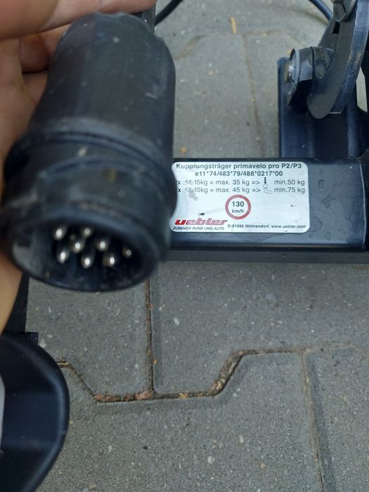 Suport pentru două biciclete  uebler